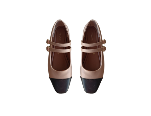 Zapatilla Mary jane Maquillaje