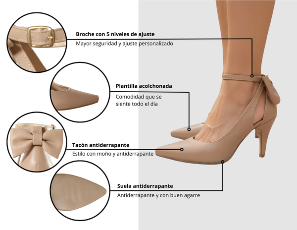 Tacón moño Maquillaje