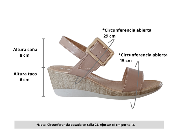 Sandalias Plataforma Maquillaje