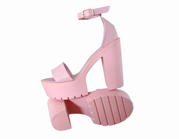 Tacones Plataforma Lola Rosas