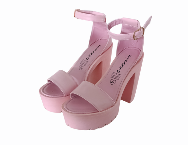 Tacones Plataforma Lola Rosas