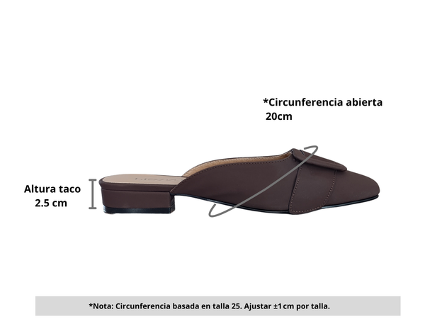 Zapatilla Formal Marrón