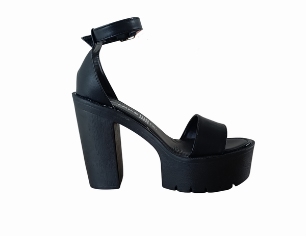 Tacones Plataforma Lola Negro