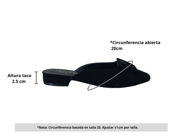 Zapatilla Formal Negro