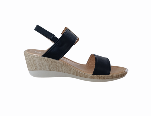 Sandalias Plataforma Negro