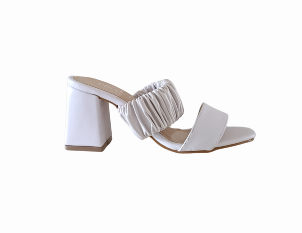 Tacones Blancos Fiesta Estilo Formal/Casual