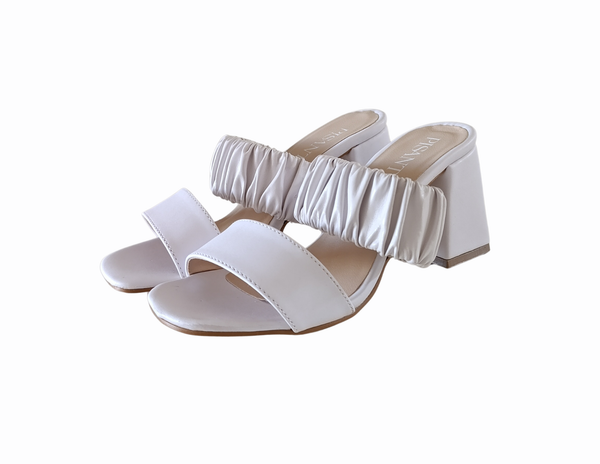 Tacones Blancos Fiesta Estilo Formal/Casual