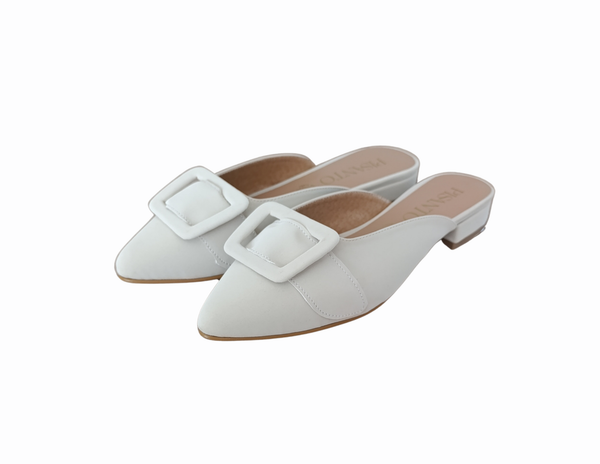 Zapatilla Formal Blanco