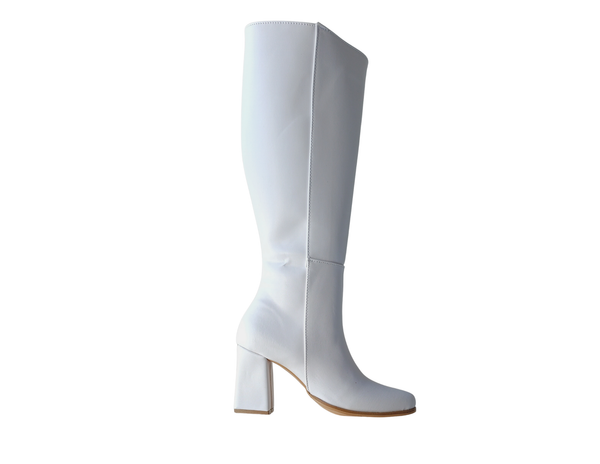 Botas Altas Blancas