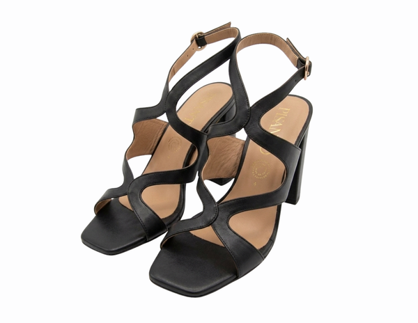 Tacones fiesta negro
