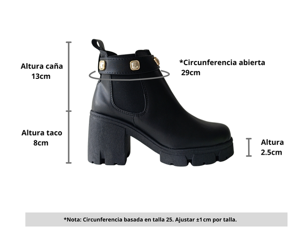 Botas Combat Chunky Góticas