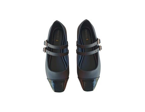 Zapatilla Mary jane Negros