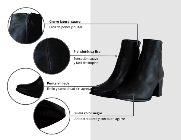 Bota clásica color Negro