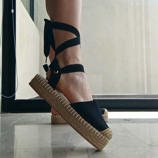 Alpargata Lady Negro