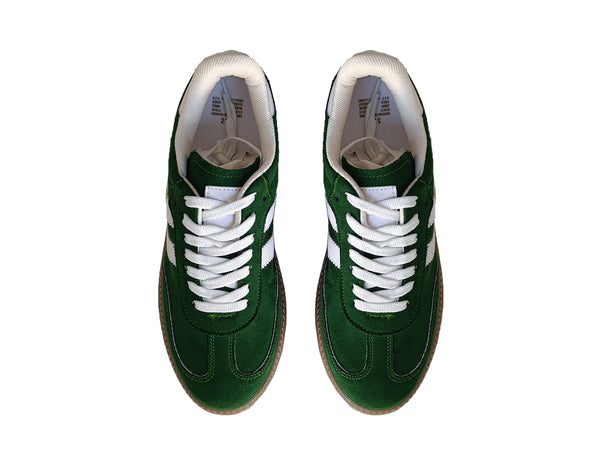 Tenis estilo Samba Verde