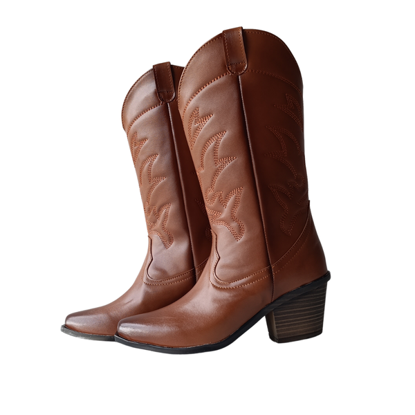 Botas Vaqueras Marrón Clásicas