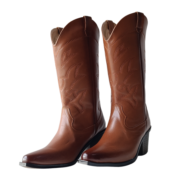 Botas Vaqueras Marrón Clásicas