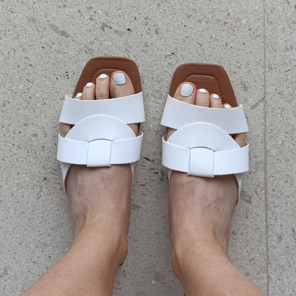 Sandalia Karra blanco