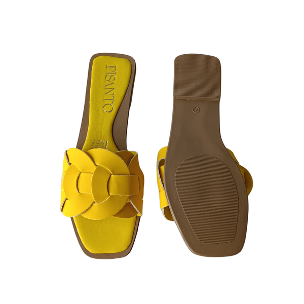 Sandalia Flor Amarillo
