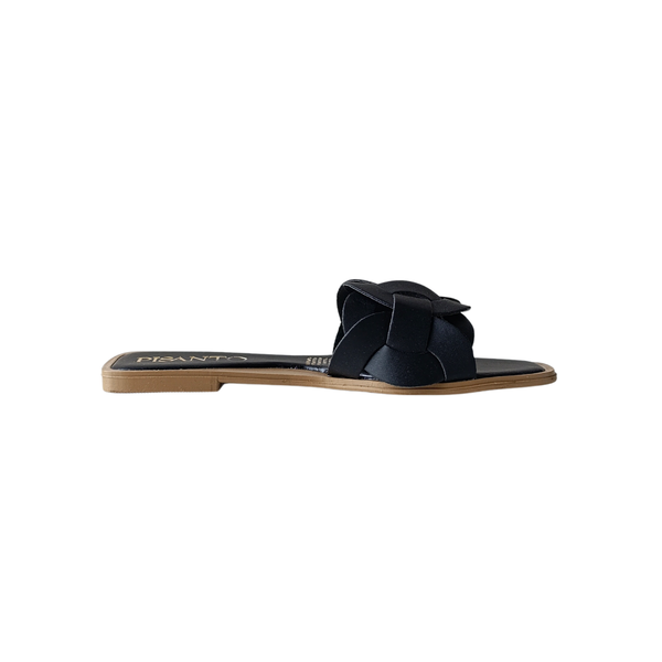 Sandalia Flor Negro