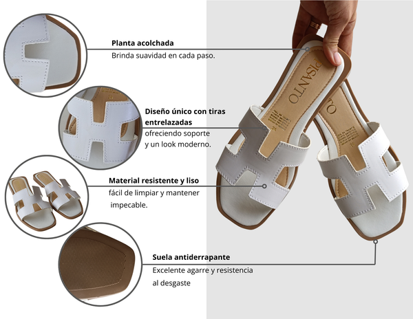 Sandalias H Blanco