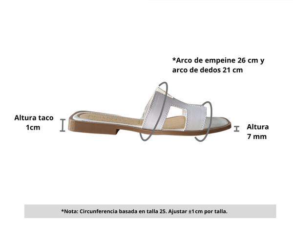 Sandalias H Blanco