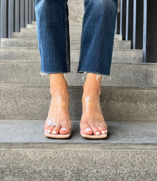 Tacones Transparentes Mica