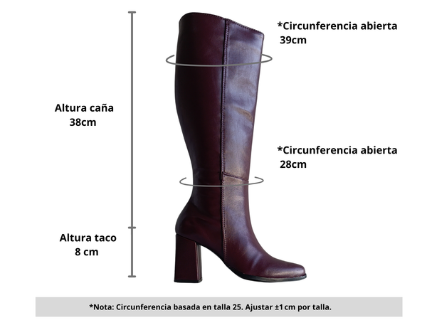 Botas Altas Tintas Elegantes