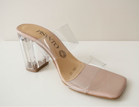 Tacones Transparentes Mica