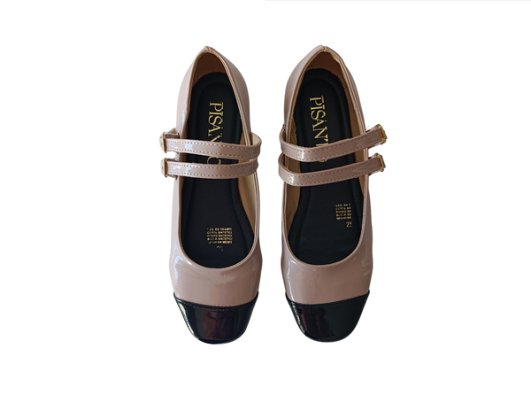 Zapatilla Mary jane Maquillaje - Negro