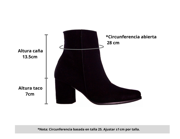 Bota clásica color Negro buck