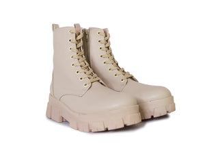 Botas Combat Madrid Nude